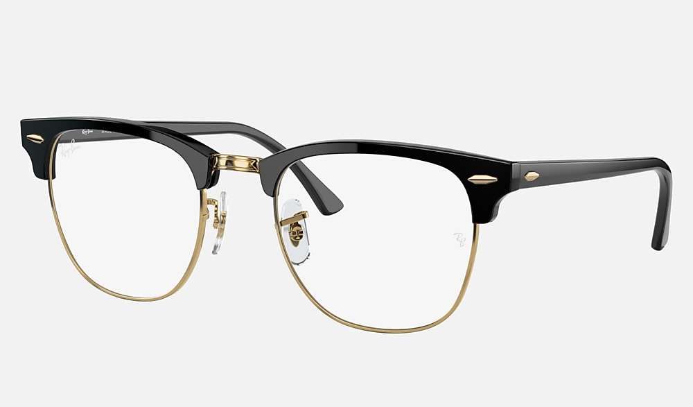 Clear frame 2024 clubmaster glasses