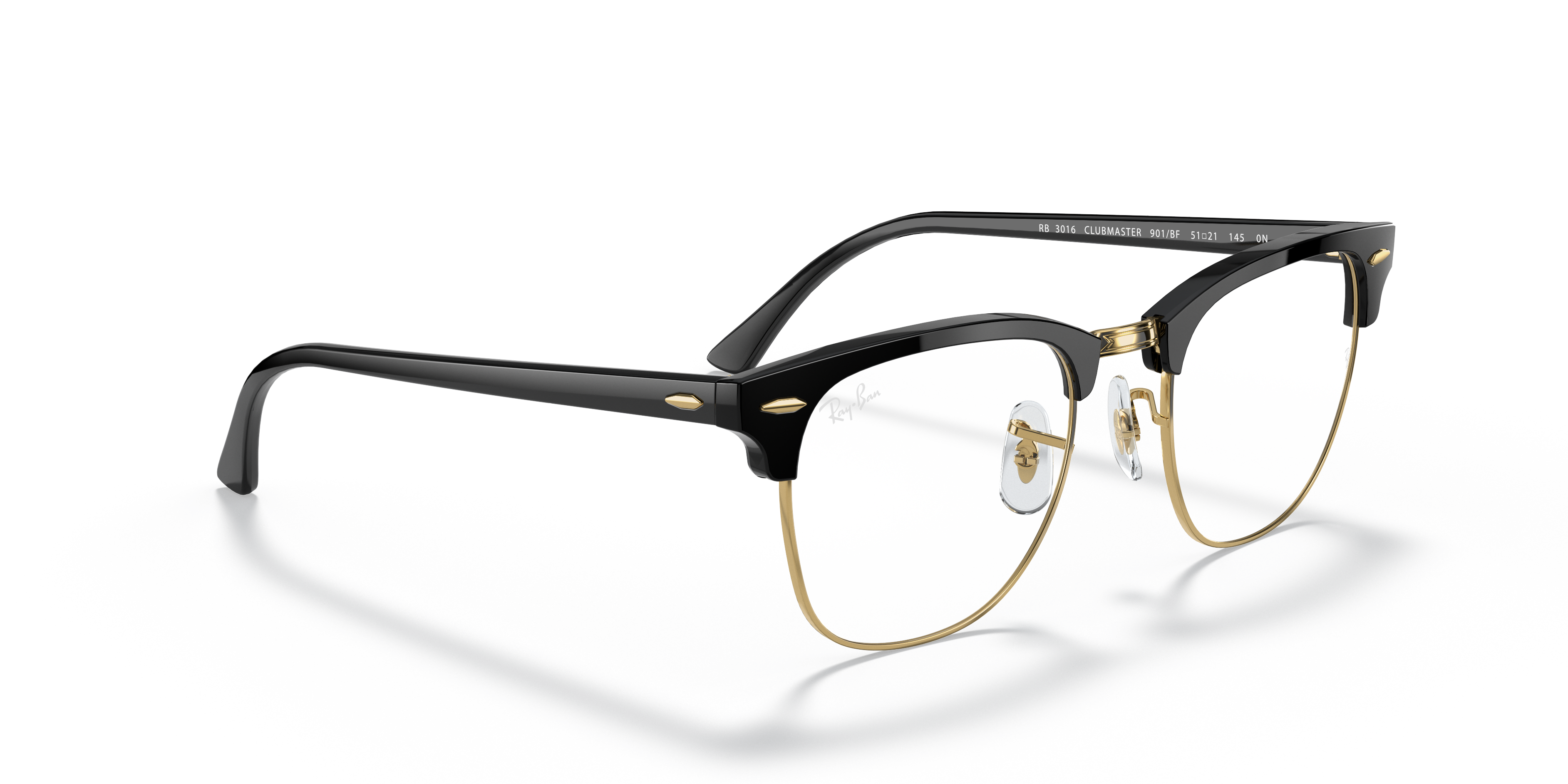 clear ray ban clubmaster