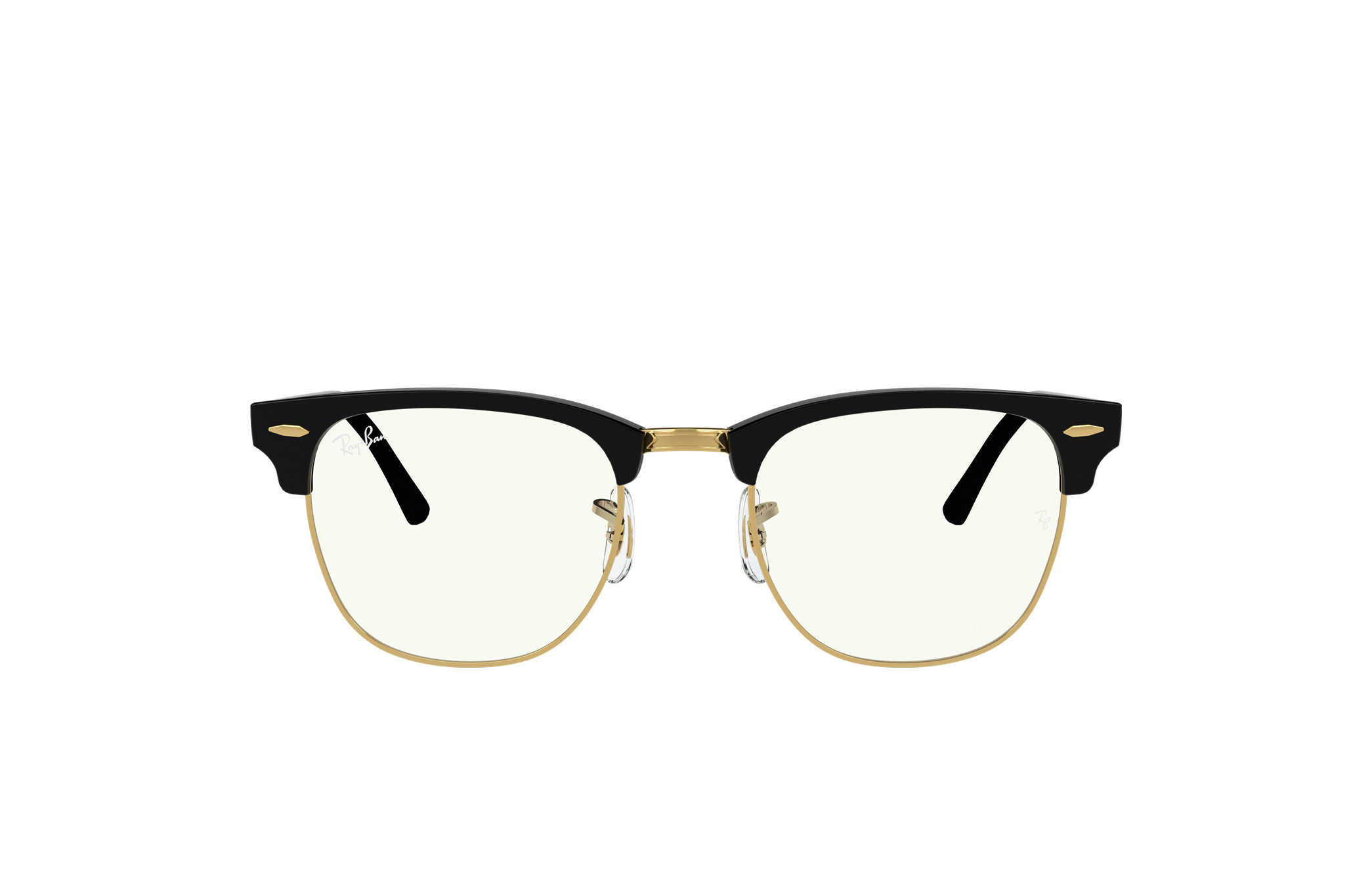 clear ray ban clubmaster