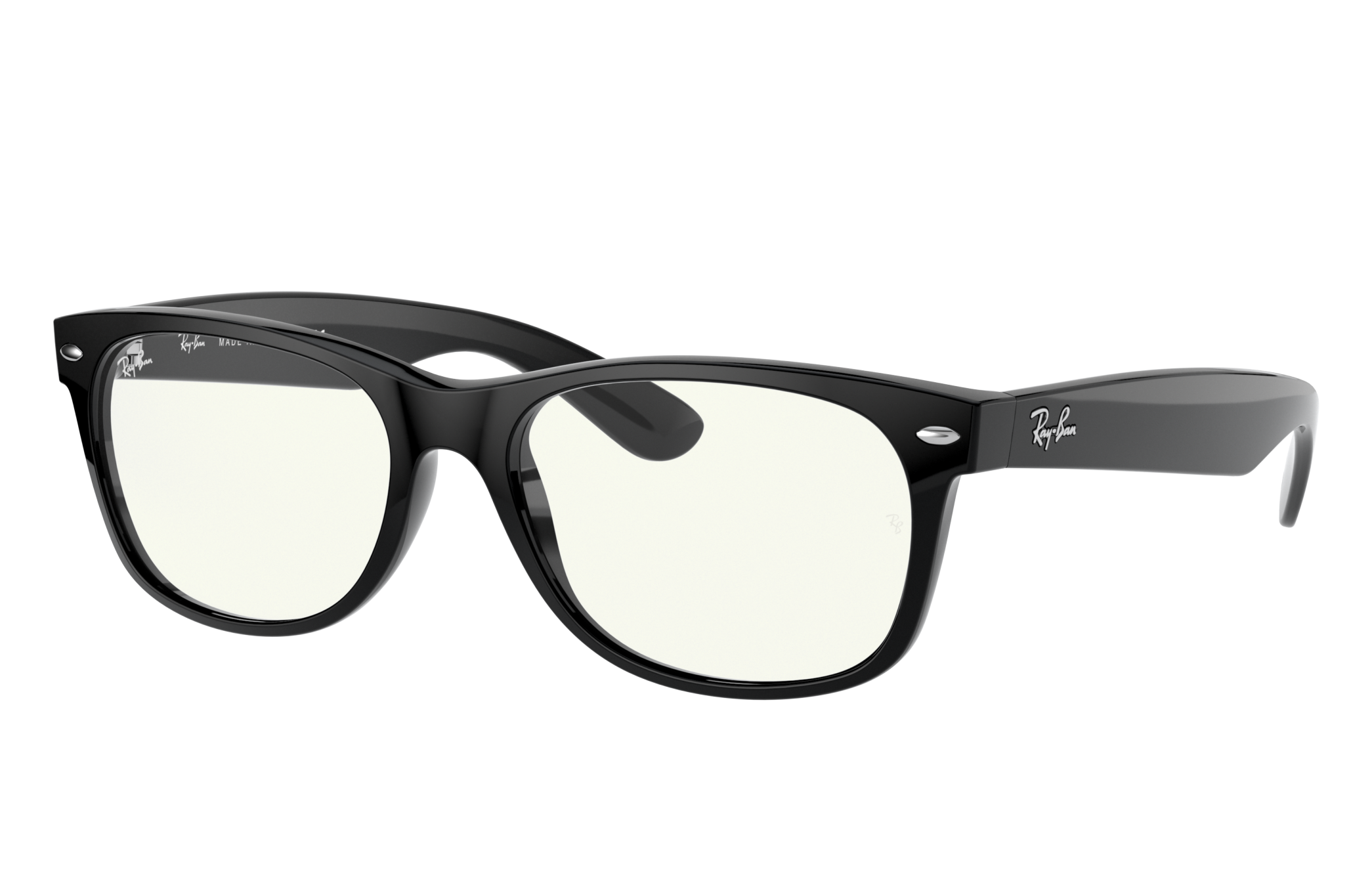 ray ban clear lens