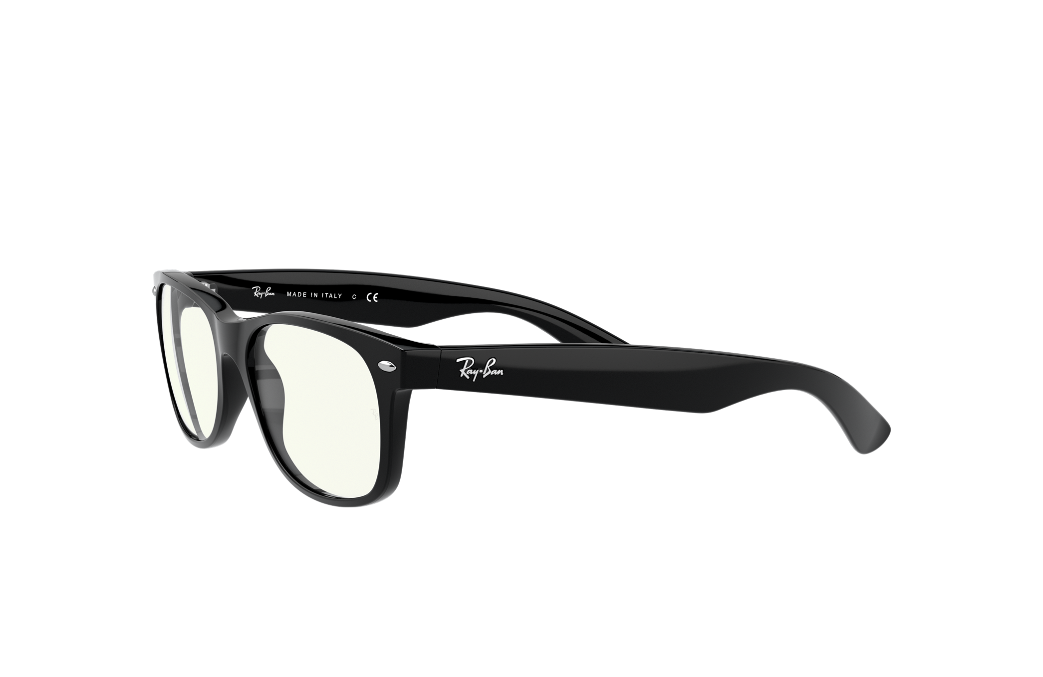 New Wayfarer Blue-light Clear - Everglasses | Ray-Ban®