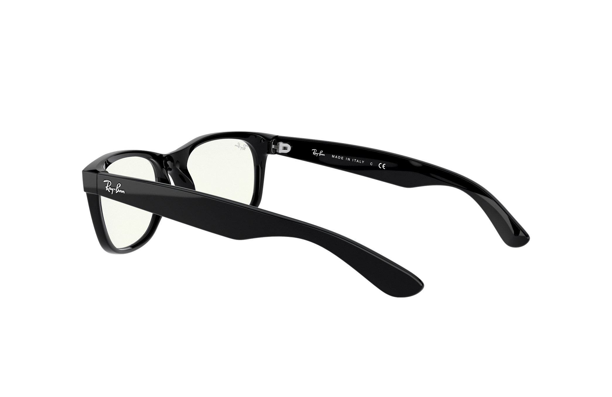 New Wayfarer Blue-light Clear - Everglasses | Ray-Ban®
