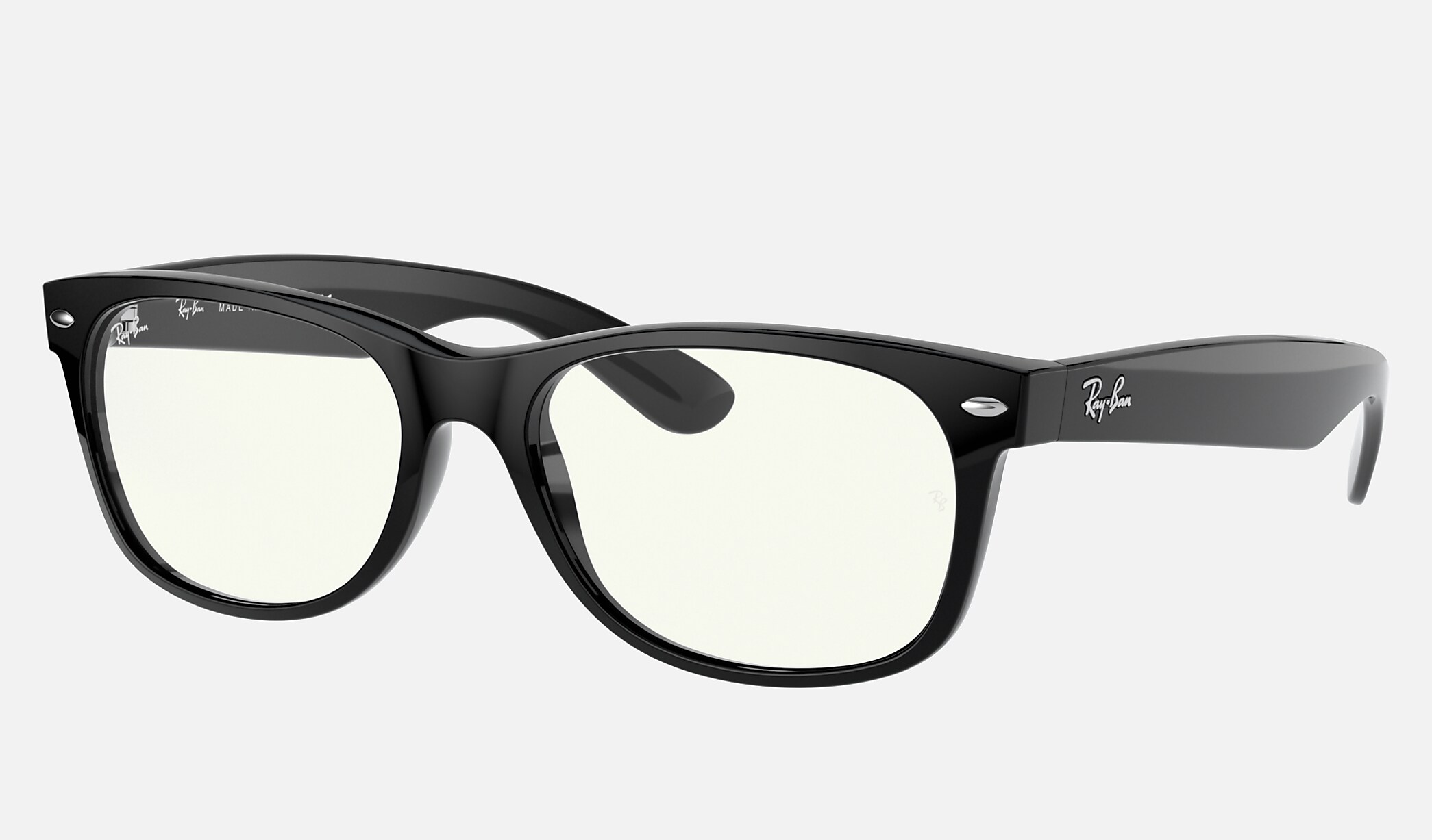 Ray Ban Rb2132 901 Bf 55 18 ニュー ウェイファーラー クリア New Wayfarer Clear サングラス Ray Ban レイバン公式オンラインストア 日本