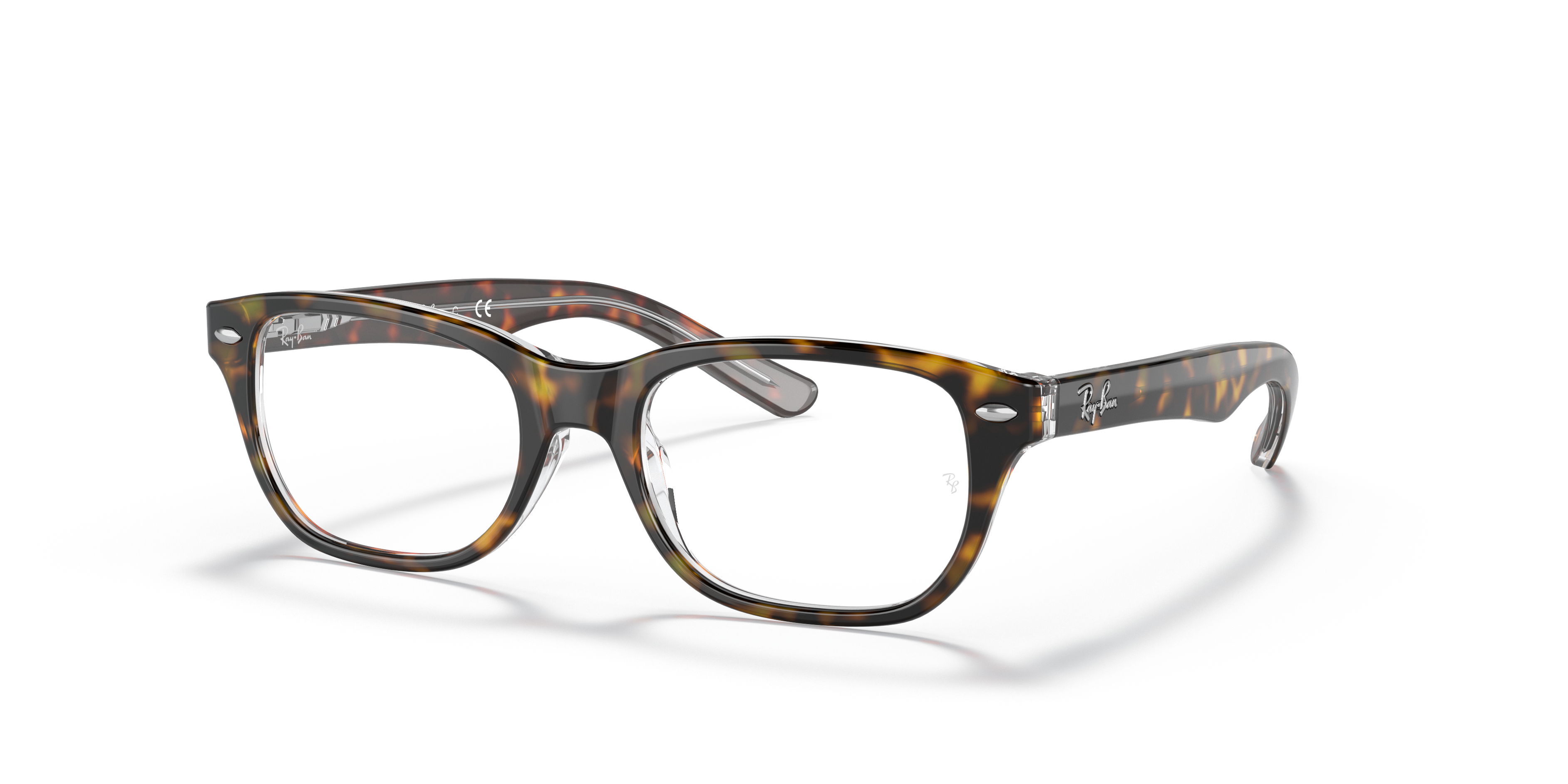 ray ban leopard print eyeglasses