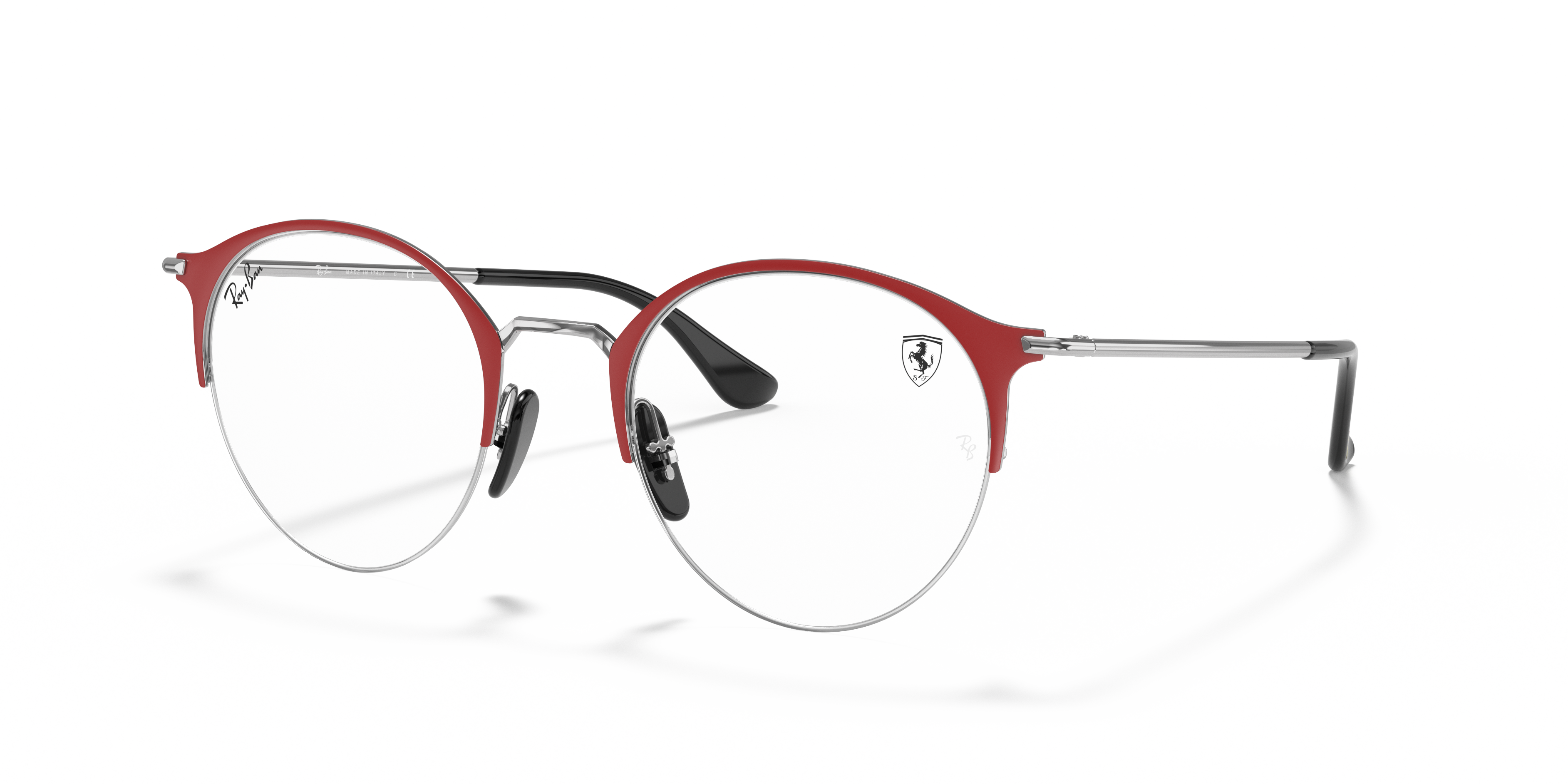 ray ban ferrari glasses red