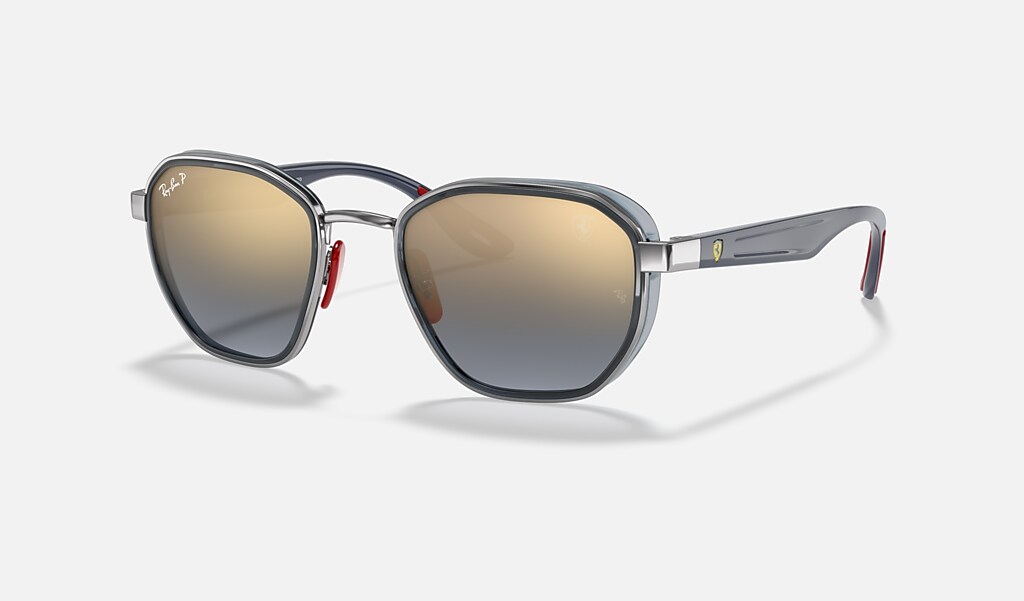 Rb3674m Scuderia Ferrari Collection Sunglasses in Gunmetal and Blue | Ray- Ban®