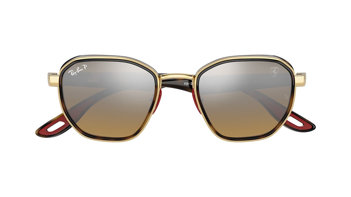 RB3674M SCUDERIA FERRARI COLLECTION Sunglasses in Arista Gold and