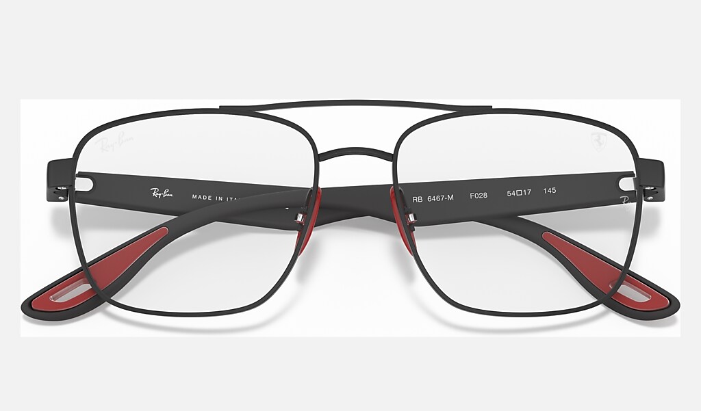 Rb6467m Scuderia Ferrari Collection Eyeglasses with Black Frame 