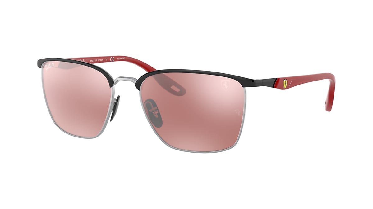RB3673M SCUDERIA FERRARI COLLECTION Sunglasses in Black On