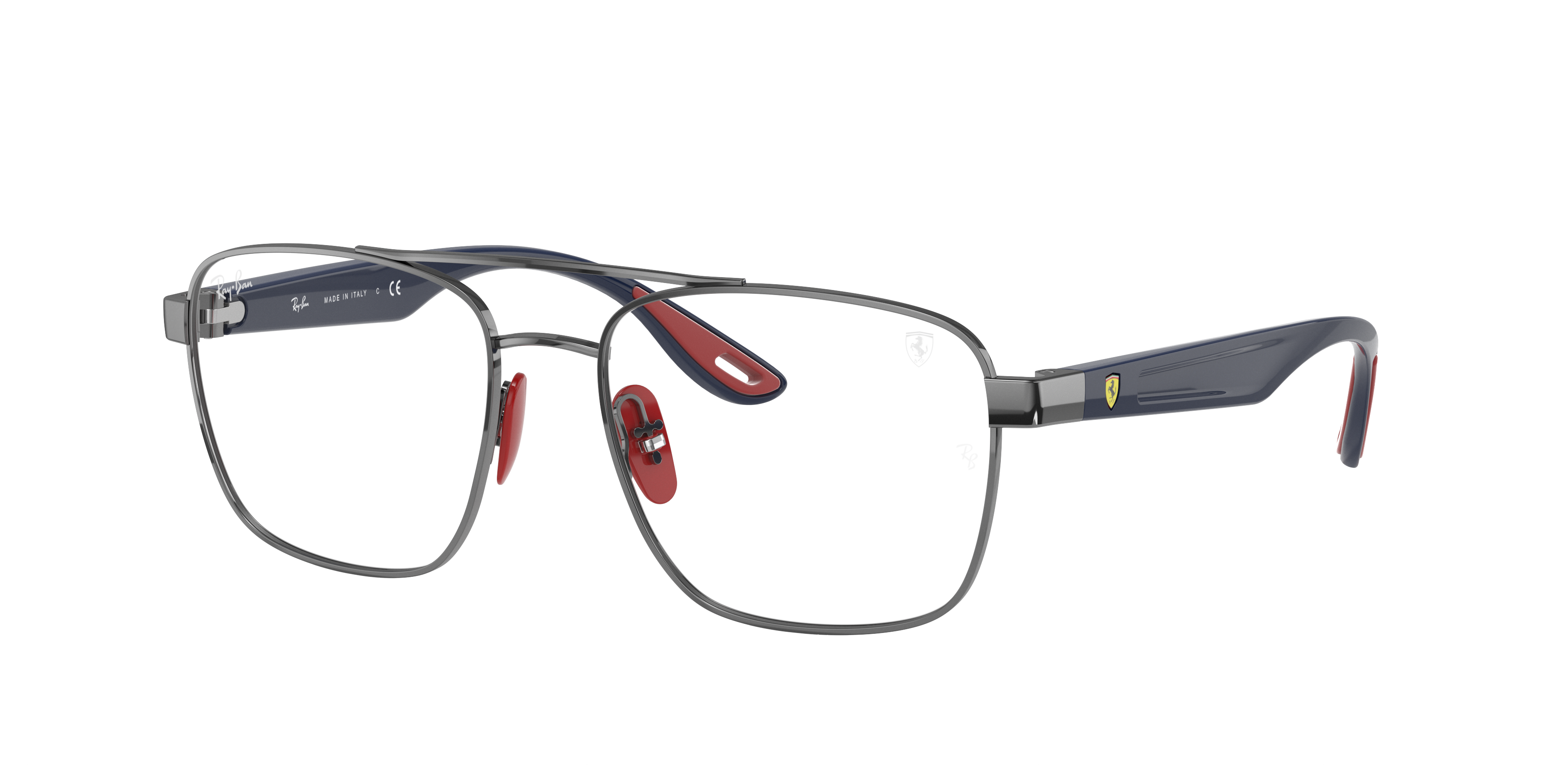 Óculos de Grau Rb6467m Scuderia Ferrari Collection com armação na cor Chumbo RB6467M RayBan® BR Óculos de Grau Rb6467m Scuderia Ferrari Collection com armação na cor Chumbo RB6467M RayBan® BR