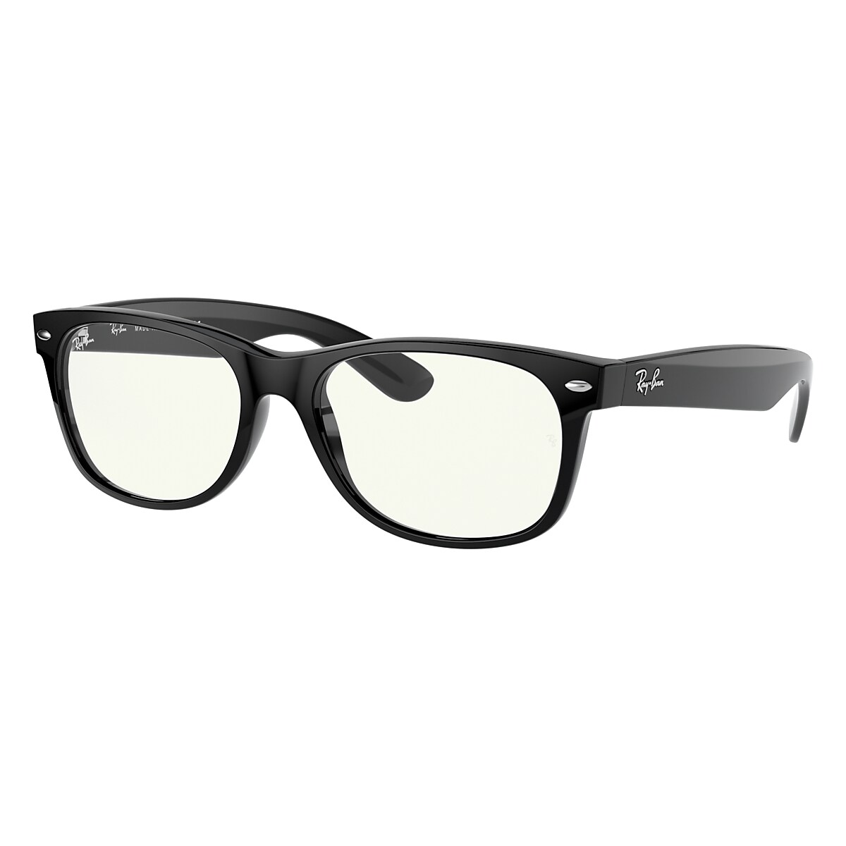 Ray-Ban RB2132F New Wayfarer ブラック 8056597383776_shad_qt.png?