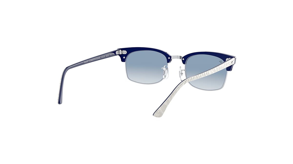 CLUBMASTER SQUARE Sunglasses in Light Grey and Light Blue