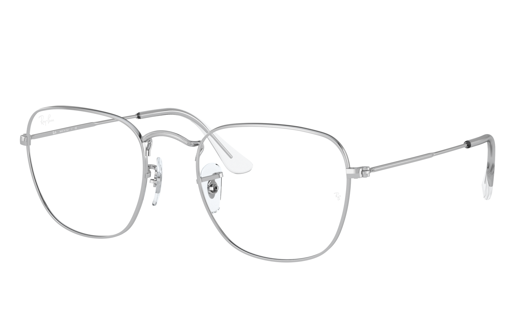 ray ban glasses silver