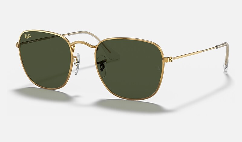 FRANK Sunglasses in Gold and Green - RB3857 | Ray-Ban® US