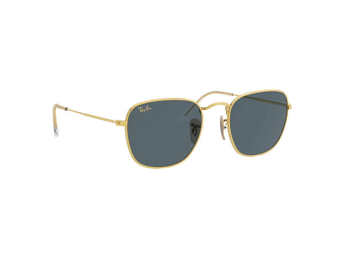 FRANK Sunglasses in Gold and Blue - RB3857 | Ray-Ban® EU