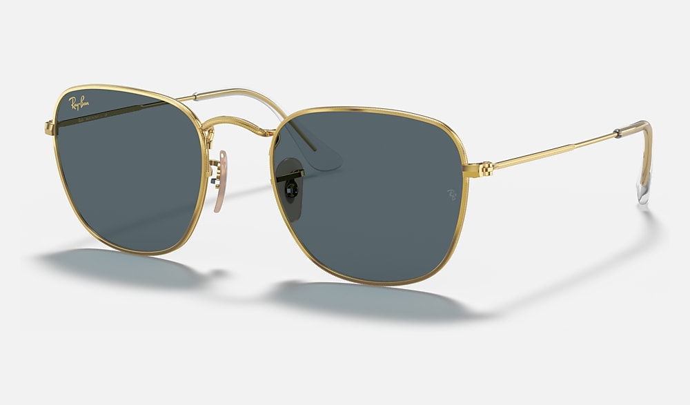 venom malicious Systematically Gold Sunglasses in Blue and Frank Legend Gold | Ray-Ban®