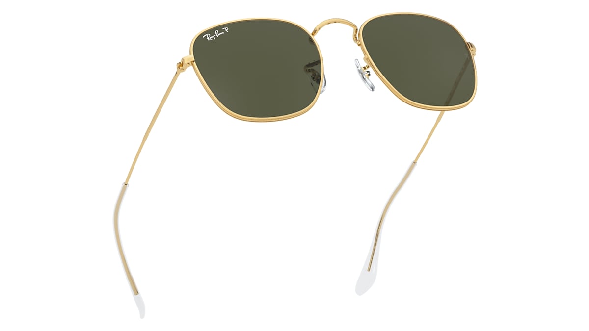 FRANK Sunglasses in Gold and Green - RB3857 | Ray-Ban® US