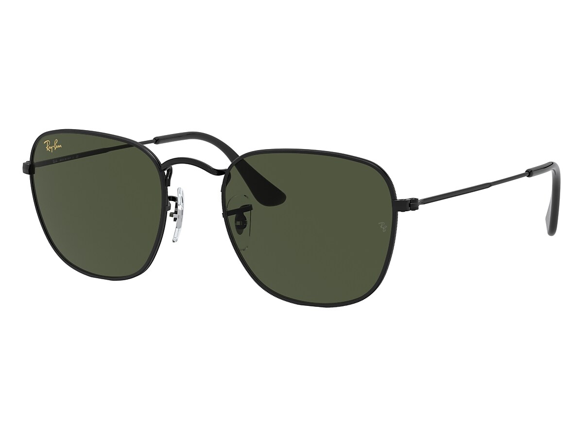 Frank Sunglasses in Black and Green - RB3857 | Ray-Ban® US