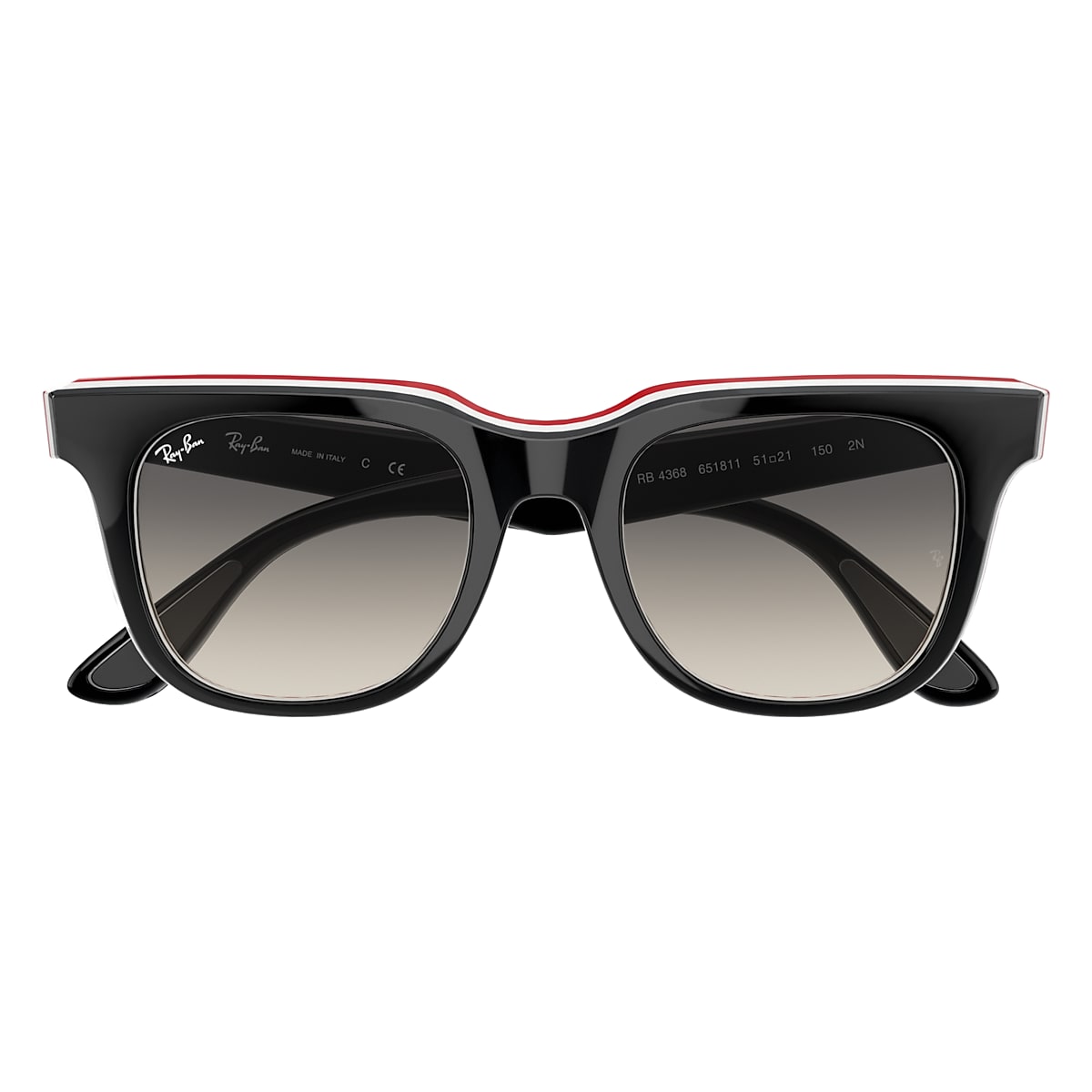 レイバン公式ストア】 Ray-Ban® RB4368 サングラス | ブラック X