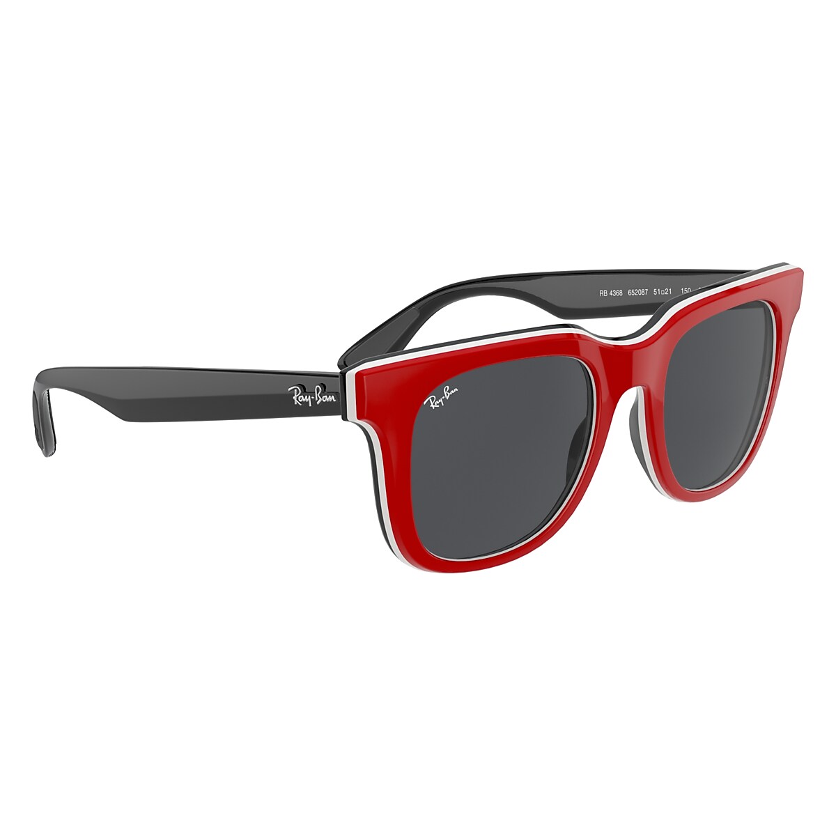 RB4368 Sunglasses in Red and Grey - RB4368 | Ray-Ban® EU