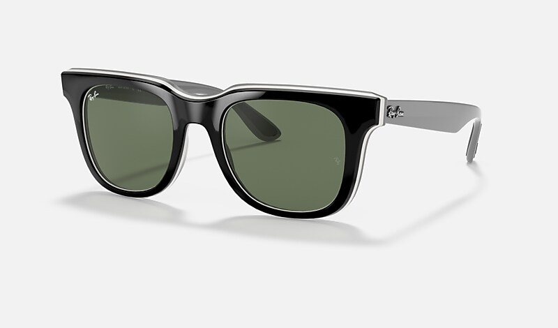 RB4368 Sunglasses in Black and Green - RB4368 | Ray-Ban® GB