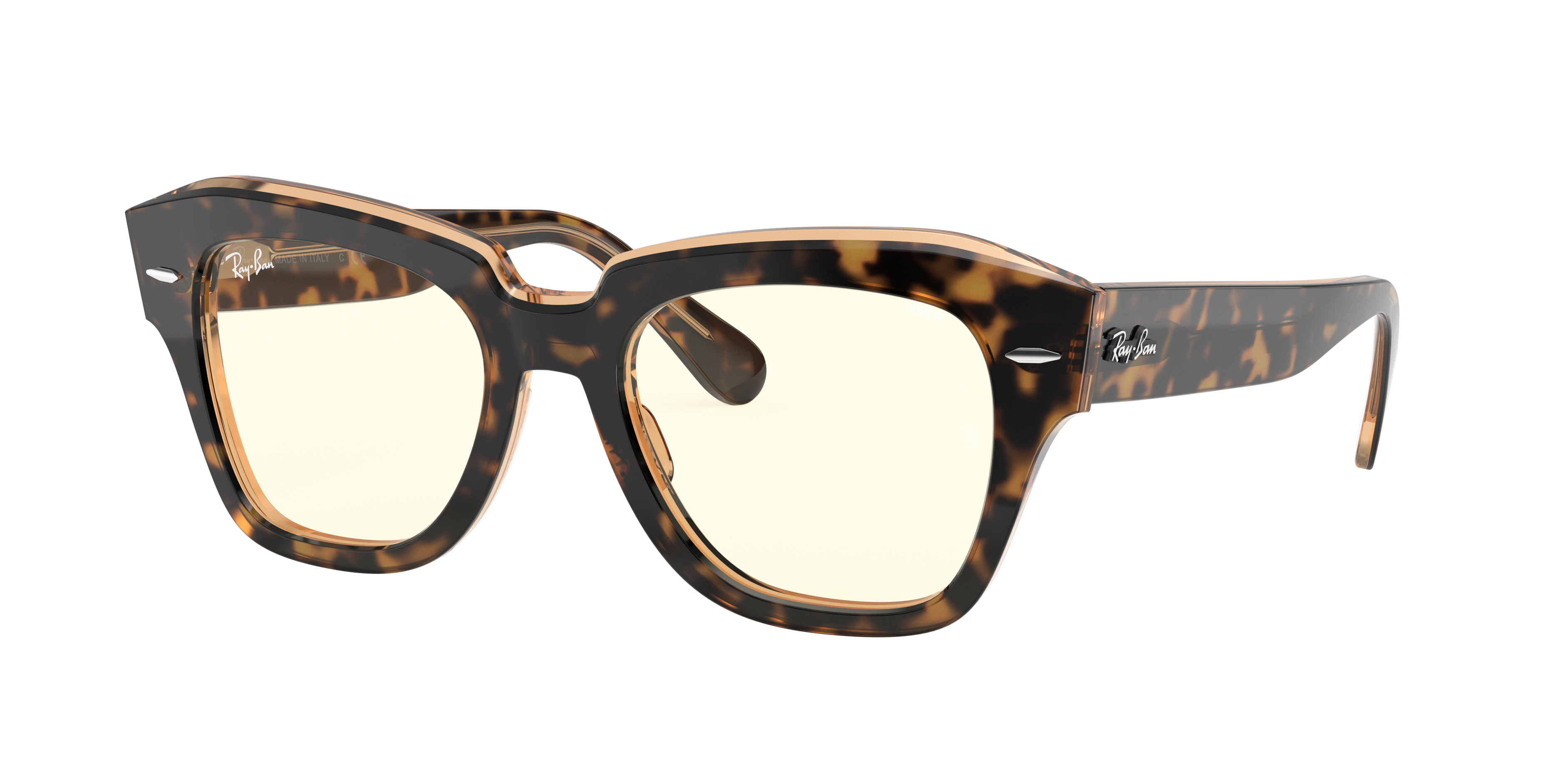 ray ban tortoise blue