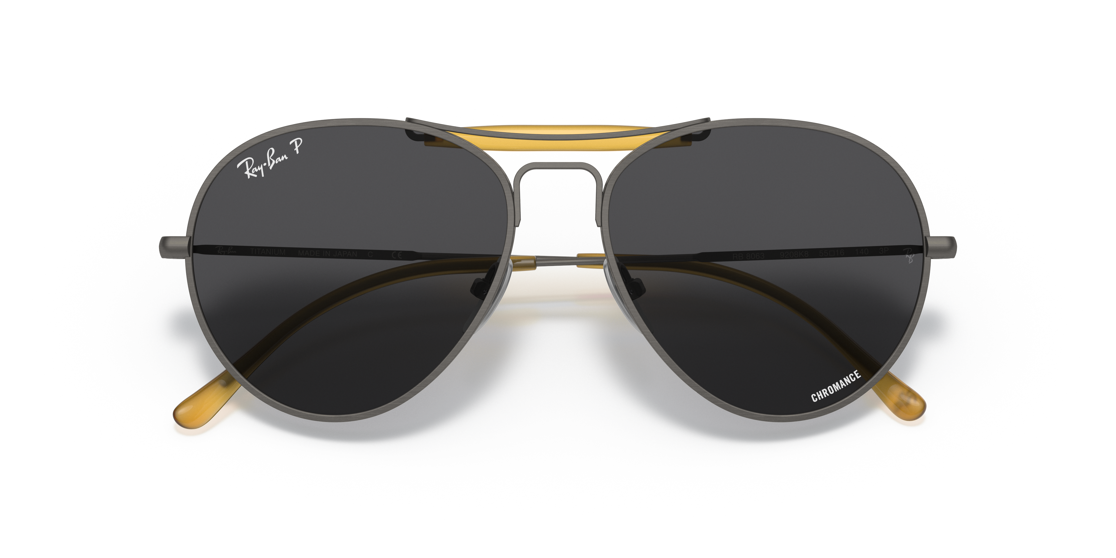 titanium ray ban