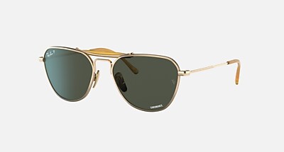 RB8064 TITANIUM Sunglasses in Grey and Polarized Blue