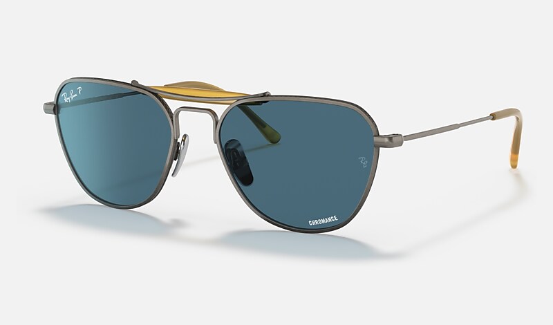 RB8064 TITANIUM Sunglasses in Grey and Blue - RB8064 | Ray-Ban® US