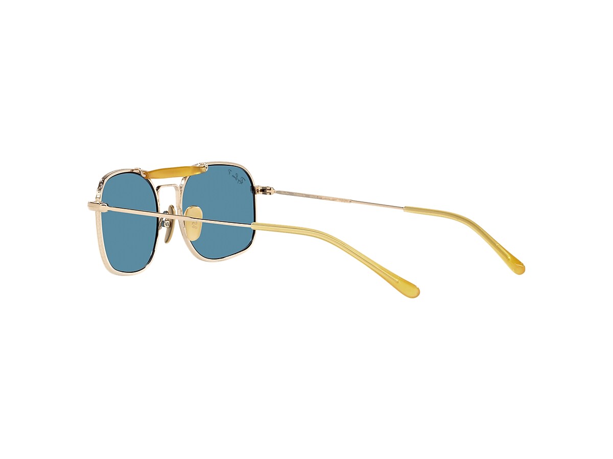 RB8062 TITANIUM Sunglasses in Gold and Blue - RB8062 | Ray-Ban® US