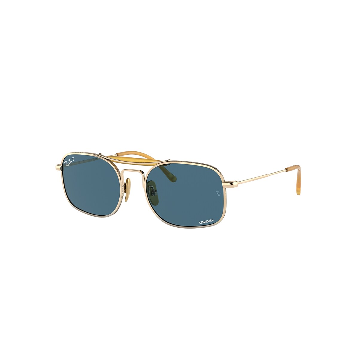 RB8062 TITANIUM Sunglasses in Gold and Blue - RB8062 | Ray-Ban® US