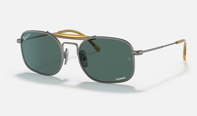 RB8062 TITANIUM Sunglasses in Grey and Light Blue - RB8062 | Ray