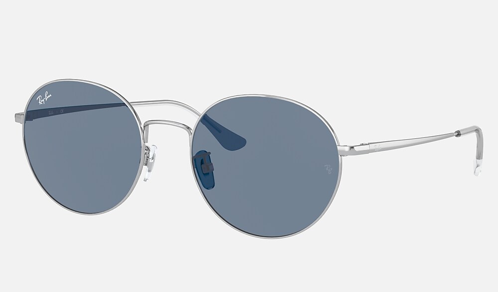 Silver Sunglasses in Dark Blue and RB3769D D11 LTD - RB3769D | Ray