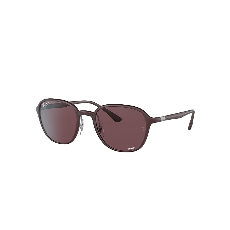 Ray-Ban Rb4341ch Chromance Sunglasses Violet Frame Violet Lenses Polarized 51-20 product image