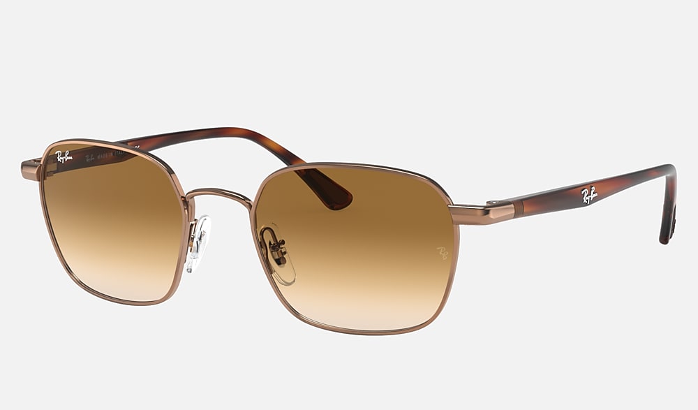 RB3664 Sunglasses in Light Havana and Light Brown Gradient