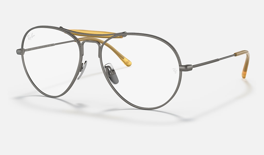 Rb8063 Titanium Optics Eyeglasses with Cinzento Frame | Ray-Ban®