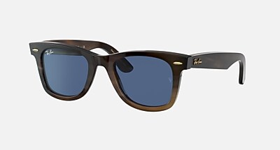 ORIGINAL WAYFARER HORN Sunglasses in Dark Brown and G-15