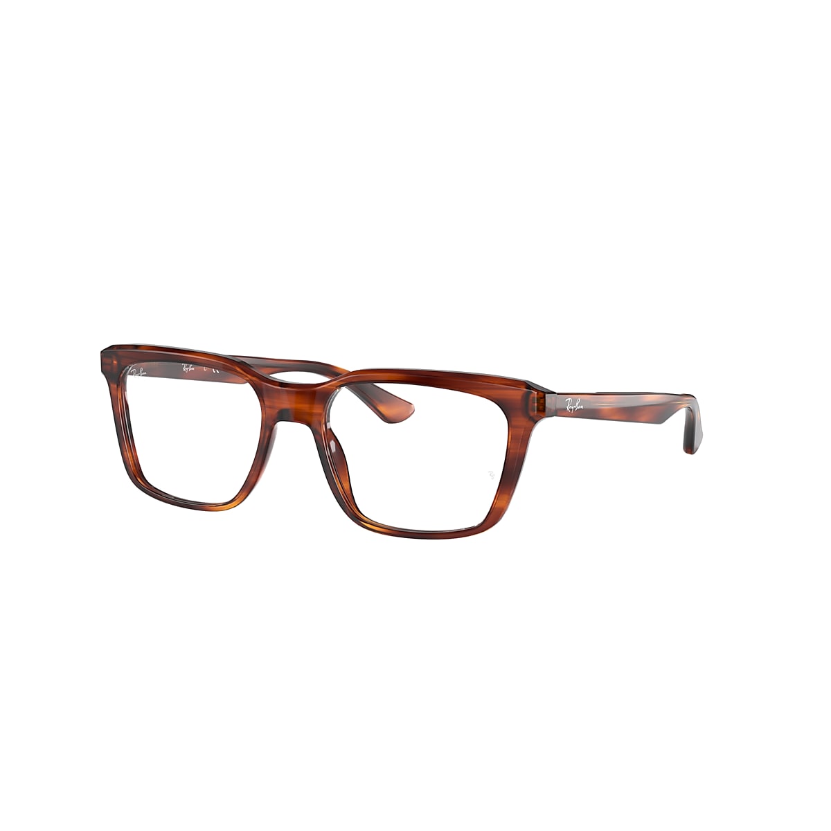 RB5391 OPTICS Eyeglasses with Striped Havana Frame - Ray-Ban