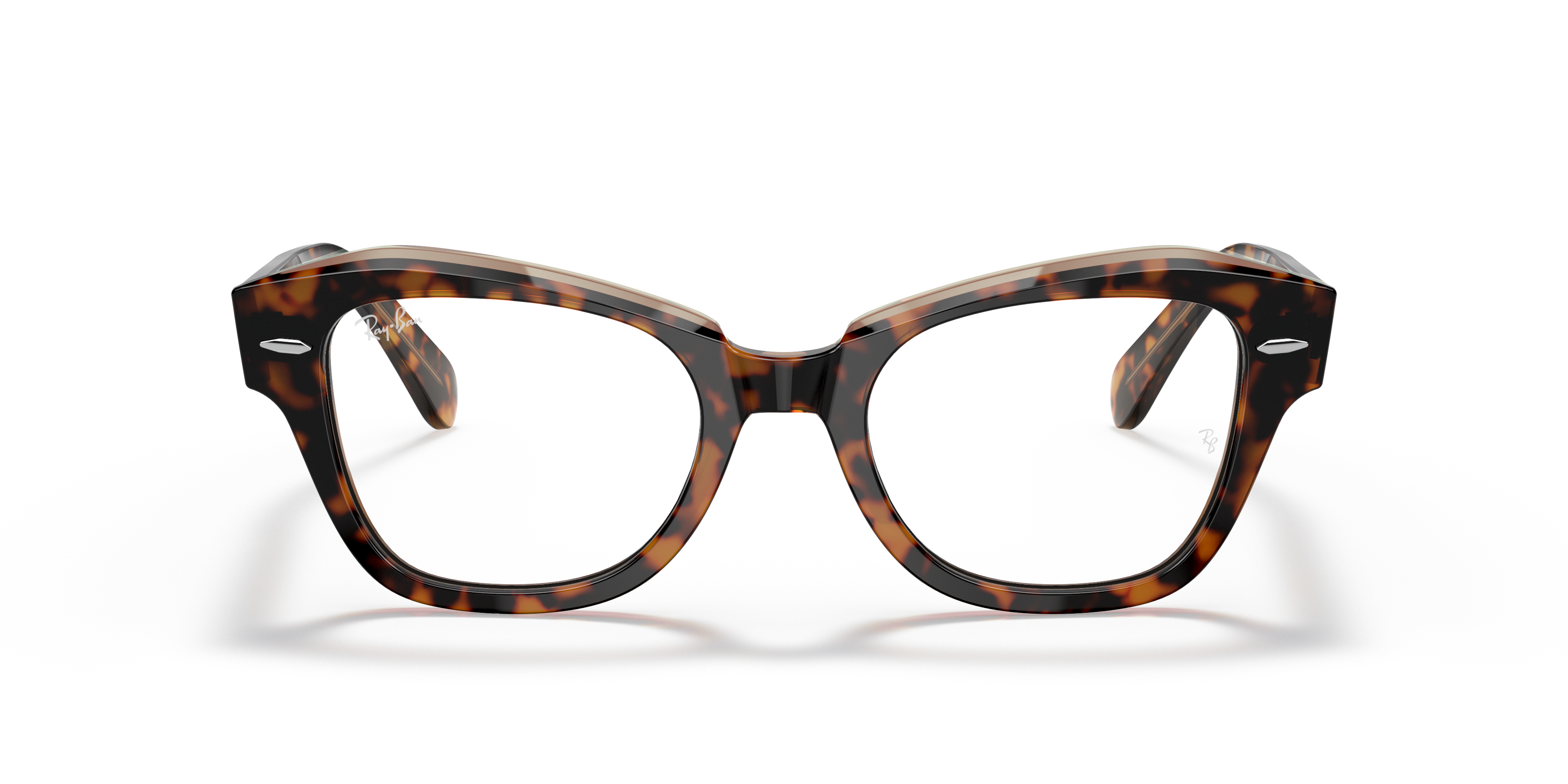 ray ban state street brown tortoise