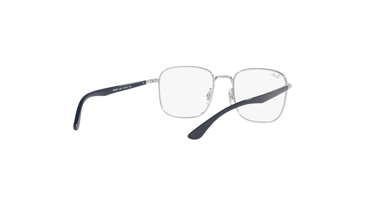 skygrayページです☆ RB6421 OPTICS Eyeglasses with Grey On Silver Frame - RB6421