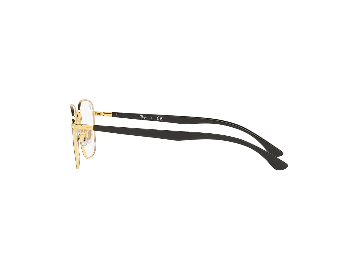 RB6469 OPTICS Eyeglasses with Black On Gold Frame - RB6469 | Ray