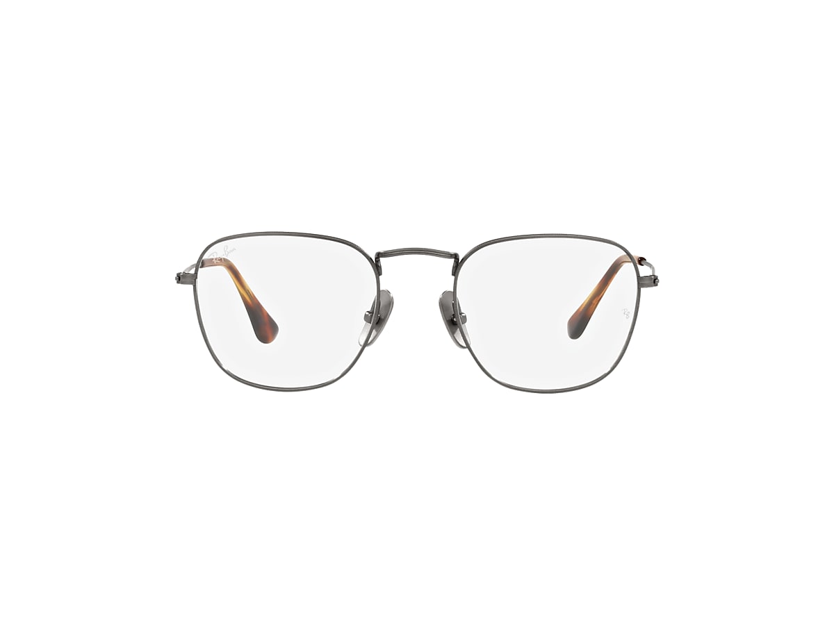 FRANK TITANIUM OPTICS Eyeglasses with Gunmetal Frame - RB8157V