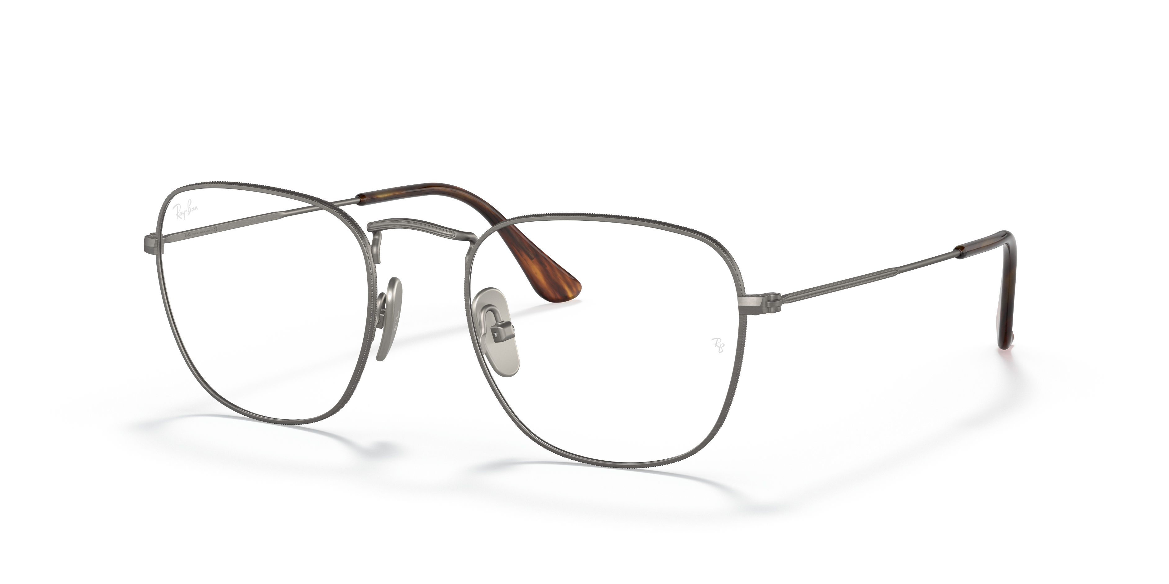 ray ban titanium eyeglasses