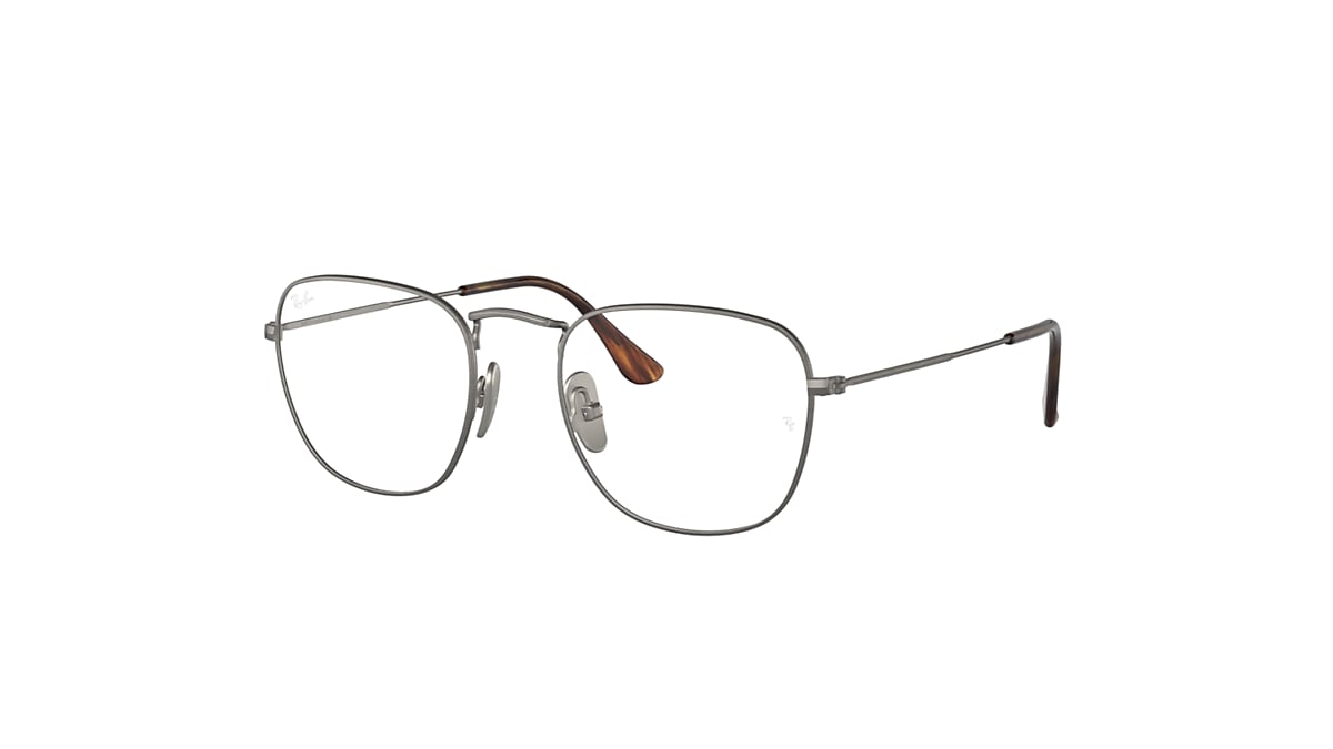 FRANK TITANIUM OPTICS Eyeglasses with Gunmetal Frame