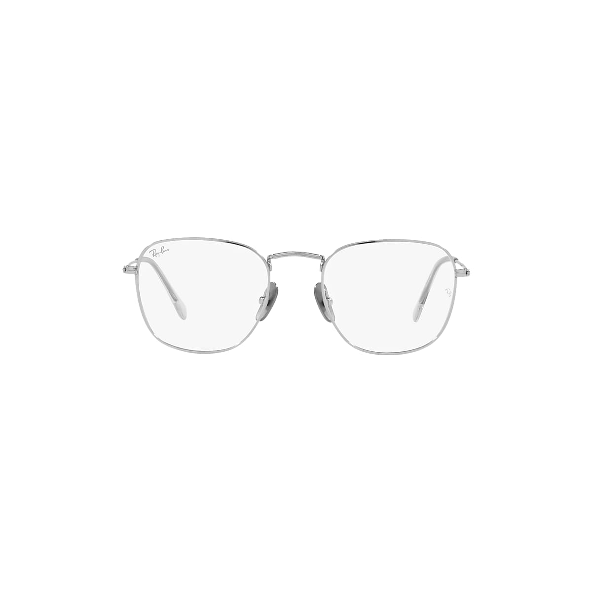 FRANK TITANIUM OPTICS Eyeglasses with Silver Frame