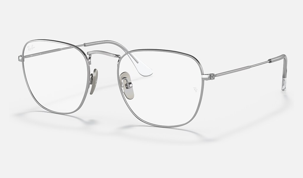 Frank Titanium Optics Eyeglasses with Silver Frame | Ray-Ban®
