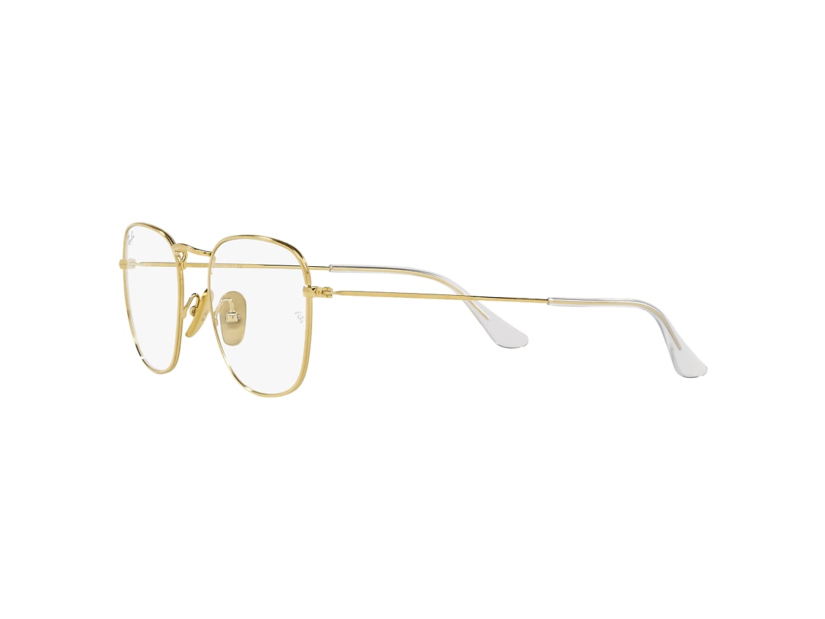 FRANK TITANIUM OPTICS Eyeglasses with Gold Frame - RB8157V | Ray