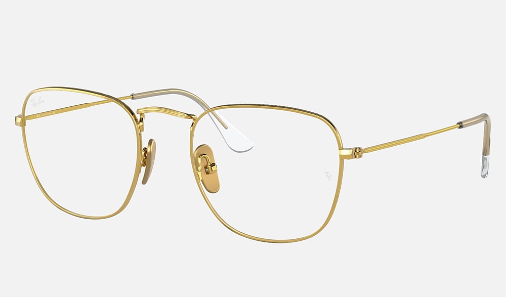 FRANK TITANIUM OPTICS Eyeglasses with Gold Frame - RB8157V | Ray-Ban®