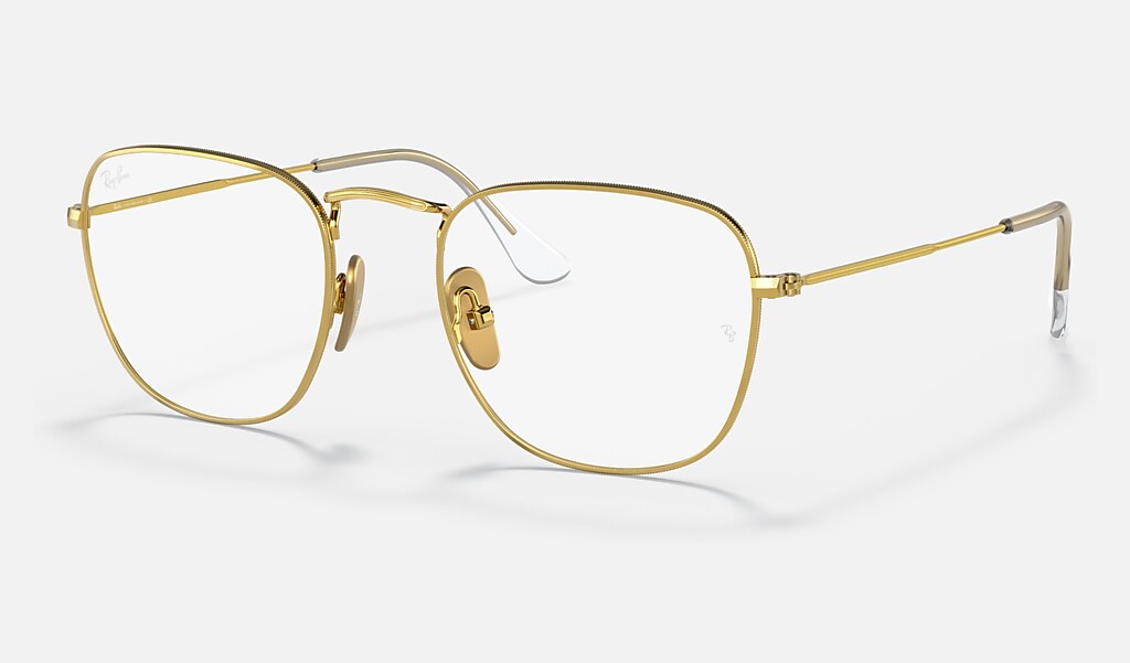 Frank Titanium Optics Eyeglasses with Gold Frame | Ray-Ban®