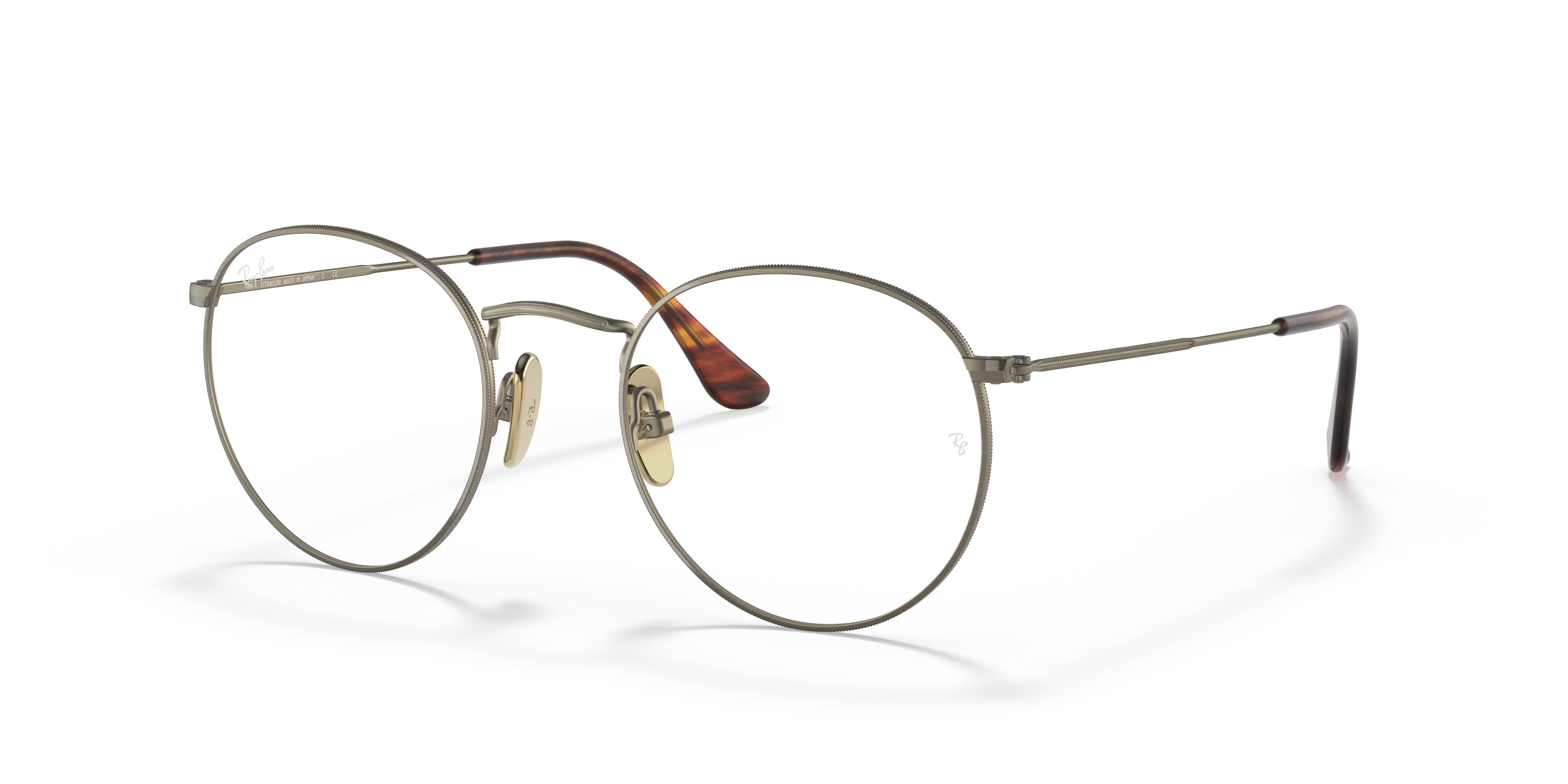 ray ban titanium eyeglasses